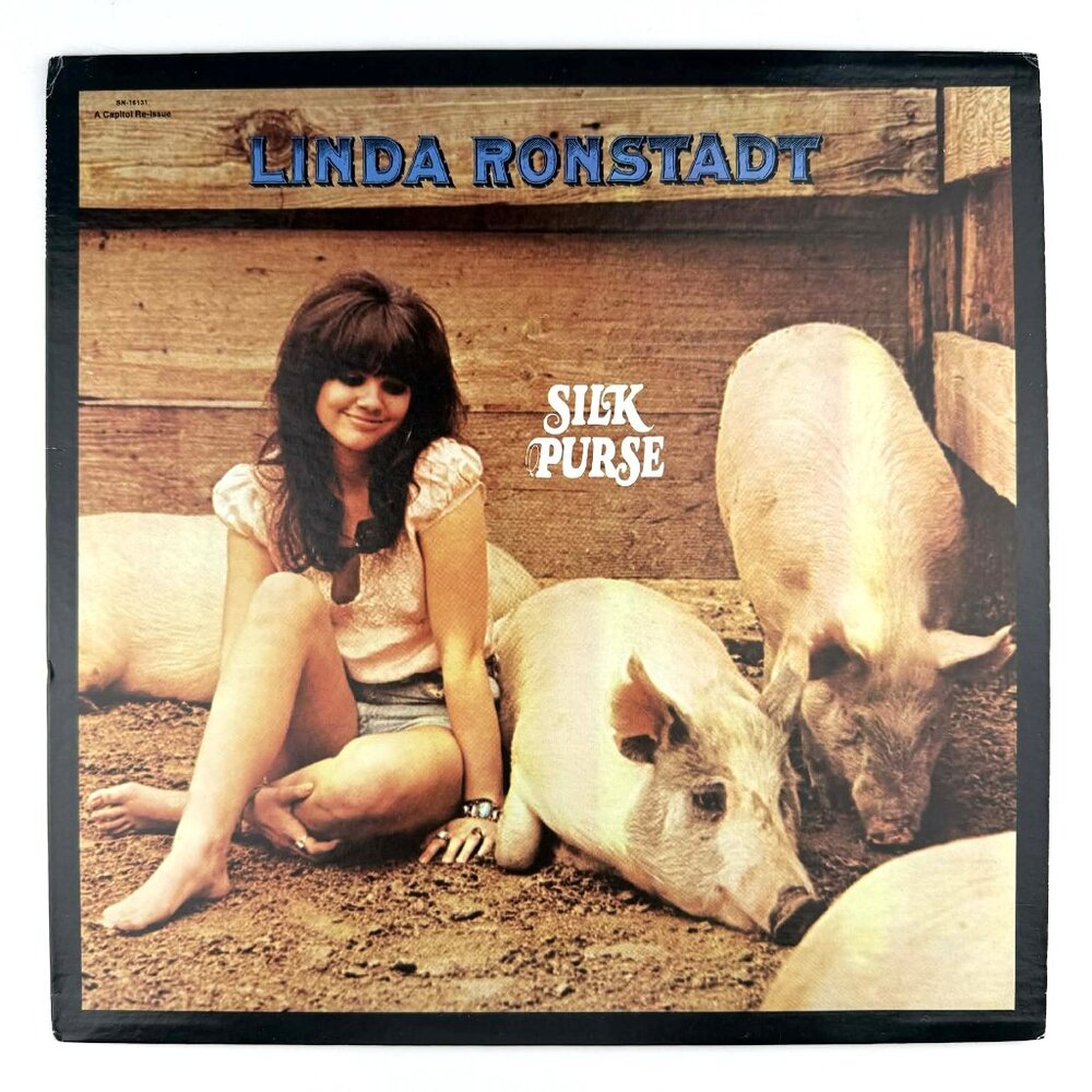 Linda Ronstadt - Silk Purse SN-16131 vinyl record LP EX